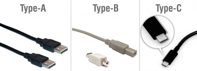 Comparaison des connecteurs USB USB